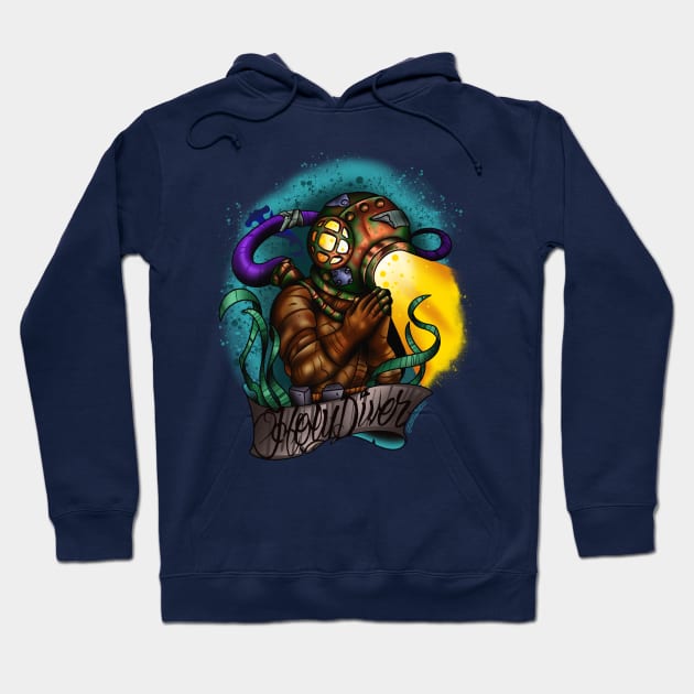 Holy Diver Hoodie by Timwould